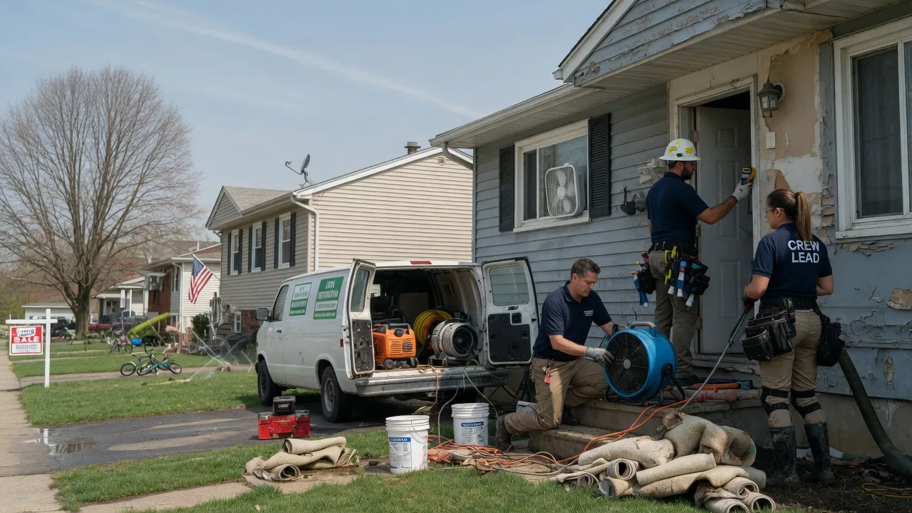 Flood Cleanup in Post Mills, VT near me